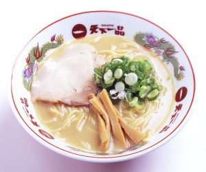 自慢のこってりラーメン